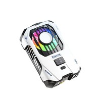 Nouveau refroidisseur de téléphone portable en plastique X136 avec clip arrière, modèle à batterie, réglage à trois niveaux, semi-conducteur, pour diffusion en direct