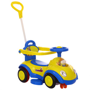 Paseo en 3 en 1 Deluxe Mega empujar <span class=keywords><strong>coche</strong></span> con manija rosa - Product Image 1