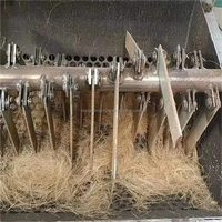 Kokosnootschil- en -schelpenversnipperaar, vezel-extractiemachine, fabrieksprijs