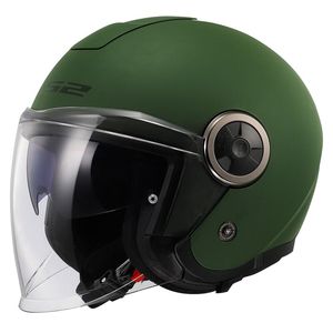 Casco Jet Ls2 Of620 Classy Green in Policarbonato, Taglia Media, per Moto - Product Image 1