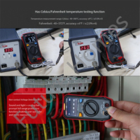 Household Digital Multimeter Portable Auto Range Home Use Electrical Test Multimeter