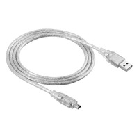 1.5m USB 2.0 IEEE-1394 adaptateur de câble Firewire 4 broches ILink mâle câble Flexible pour caméra ordinateur prend en charge la résolution 1080p