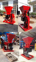 Presse hydraulique manuelle QMR2-15 pour la fabrication de briques de terre écologiques Interlocking Eco Brava
