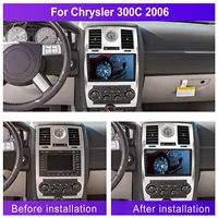 Radio Mobil Android untuk Chrysler Aspen 300C 2004-2011 Pemutar Multimedia Carplay Nirkabel 2Din Stereo Mobil Head Unit Navigasi GPS
