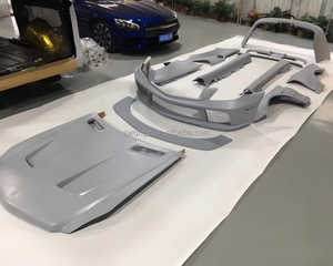 Parachoques delantero estilo BS, guardabarros de cuerpo ancho, faldones laterales, parachoques trasero, alerón trasero para <span class=keywords><strong>mercedes</strong></span>-<span class=keywords><strong>benz</strong></span> <span class=keywords><strong>SL</strong></span> R230, Kit de carrocería - Product Image 6