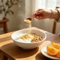 Fabrikant levert gevriesdroogd sinaasappelpoeder voor yoghurt & sap