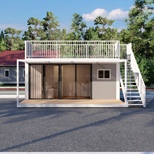 Moderne Strutture Modulari Prefabbricate in Acciaio da 20 e 40 Piedi: Appartamenti, Condomini, Camere da Letto, Ville, Edifici per Uffici - Product Image 1