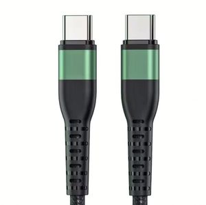 Nylon Charging <b>Cable</b> Fully Compatible Type C-<b>USB</b> <b>Cable</b> 60W Phone Braided Type C <b>Cables</b> for Iphone for Samsung for Xiaomi - Product Image 1