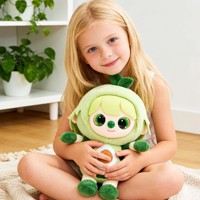 Gepersonaliseerde Pluche Poppen Custom Vinyl Figuur Serie 20cm PVC Gezicht Gevuld Fabrikant Leuk Avocado Ontwerp Blind Box