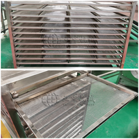 Energiebesparing Hete Lucht Dienblad Droger Machine Oven Voor Het Drogen Van Fruit Groenten Bladeren Pepers En Andere Snacks Snack Droogmachine