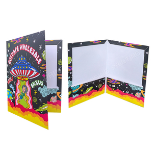 Carpeta de archivos impermeable duradera y ecológica al por mayor, diseño de logotipo personalizado, papel de impresión para documentos, presentación, carpetas de archivos <span class=keywords><strong>A4</strong></span> - Product Image 2