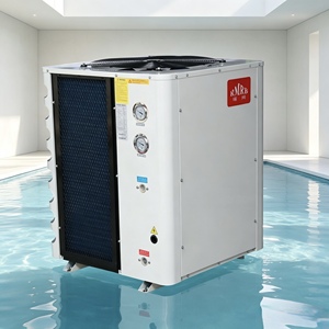 Pompe à chaleur pour piscine 05YR/22kW 380V COP5.6 Anti-<span class=keywords><strong>choc</strong></span> électrique IPX4 Échangeur en titane -15 ° C~46 ° Piscine <span class=keywords><strong>Spa</strong></span> Air Source pour la natation - Product Image 1