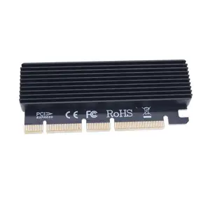 M.2至PCI-E3.0 X16扩展卡PCI-E NVME协议M密钥至PCI-E适配器卡盒