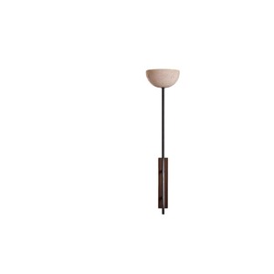 Lámpara de pared de travertino Wabi Sabi, recargable, LED, luz de noche moderna retro para dormitorio, sala de estar - Product Image 5