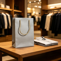 Derin Yeşil Karton Alışveriş Çantası, Altın İp Saplı, Butik Mücevher Hediye Paketlemesi için Özel Baskılı