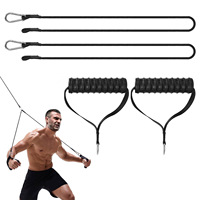 Barra de dominadas multifuncional DIY de alta resistencia de nailon para entrenamiento muscular: accesorio para press de pecho, espalda ancha y bíceps