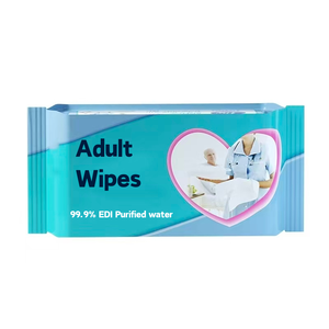 Toallitas Húmedas para el <span class=keywords><strong>Cuidado</strong></span> de Adultos Mayores, Toallitas Corporales Limpiadoras y Desodorantes Sin Enjuague, Suaves e Higiénicas para Uso en el Hogar - Product Image 1