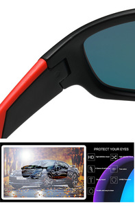 New Men's <strong>Sports</strong> <strong>Polarized</strong> <strong>Sunglasses</strong>, Cycling Driving Shades, European American Style, UV Protection, Custom Logo, 1pc Min - Product Image 2