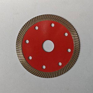 Disque <span class=keywords><strong>de</strong></span> coupe diamanté turbo soudé haute fréquence <span class=keywords><strong>de</strong></span> qualité industrielle 4/4,3/5 pouces pour carrelage en céramique, utilisation à sec, OEM - Product Image 1