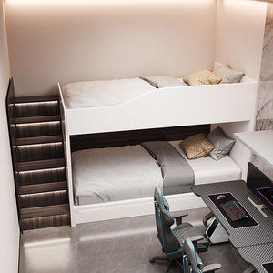 Litera de cápsula espacial para dormitorio, <span class=keywords><strong>Hostal</strong></span> juvenil y apartamento, cama de hotel de deportes electrónicos para habitaciones estándar hechas de MDF - Product Image 3