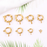 Vente en gros Fermoir OT en acier inoxydable de haute qualité avec placage PVD pour le bricolage de bijoux pour femmes et hommes