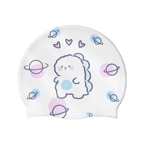 <span class=keywords><strong>Gorro</strong></span> <span class=keywords><strong>de</strong></span> Natación <span class=keywords><strong>de</strong></span> Silicona <span class=keywords><strong>de</strong></span> 40g para Niños, Bonito y Adorable, con Protección para los Oídos, para Deportes Acuáticos - Product Image 3