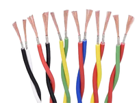 Câble électrique en cuivre torsadé résistant au feu 2 conducteurs 6 mm RVS PVC