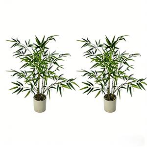 Planta artificial de bambú en maceta, bonsái artificial de bambú, bambú - Product Image 6