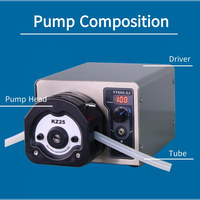 Ditrontech pompe doseuse domestique de haute précision à grand débit automatique pompe péristaltique pour détergent à lessive