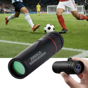 Telescopio Monocular Portátil de Buena Calidad al por Mayor, Enfoque Manual, Largo Alcance, para Partidos de Fútbol, Senderismo, Turismo - Product Image 1