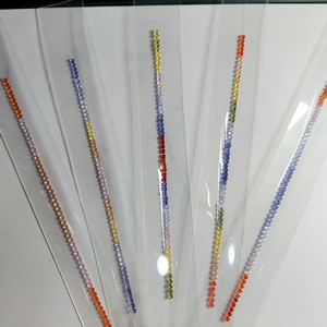 Brilliant cut 5A cầu vồng-màu Cubic Zirconia hỗn hợp đ<span class=keywords><strong>a</strong></span>-màu 3 mét Garnet đá Trần xử lý nhiệt khoáng sản đối với trang sức nguyên - Product Image 4