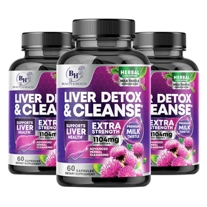 <b>Liver</b> Detox Herbal Blend <b>Capsule</b> Powder Natural Plant Based Ingredient for Food Grade Manufacturing Use - Product Image 1