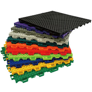 Tapetes de Piso Encastrables para Gimnasio Comercial - Baldosas Híbridas de Goma y PP de Alta Densidad de 50 mm de Grosor para Centros de <span class=keywords><strong>Fitness</strong></span>, Duraderas por Más de 5 Años - Product Image 5