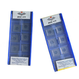 Insertos de Carburo CNC con Recubrimiento PCD SEET120308PER-PR YBG202 Zcc, Herramientas de Torneado Externo 100% Originales OEM para Tornos CNC de China - Product Image 1