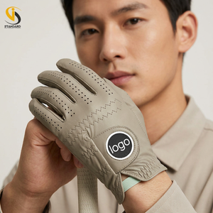 ราคาขายส่ง ถุงมือกอล์ฟหนัง Cabretta สีตามสั่ง กันลื่น คุณภาพสูง พิมพ์โลโก้ได้ มาตรฐานสำหรับกีฬา - Product Image 4