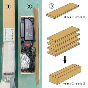 Lámpara LED para Acuario con Temporizador y Regulador de Intensidad, 55cm-145cm, 4 Pies, para Plantas de Arrecife de Coral y Peces, con Luz Azul, IP65, CRI80, 50000 Horas de Vida Útil - Product Image 3