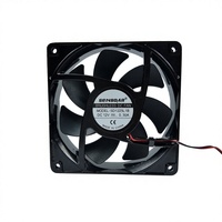 120x120x25mm Langsam Startender 12025 DC Bürstenloser Lüfter 24V für Desktop-Lasermarkiermaschine Schrankbelüftung