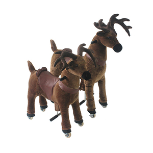 Mejor venta eléctrico Animal montar animales caminando paseo en el juguete Venta de Caballos mecánica caballo Juguetes - Product Image 4