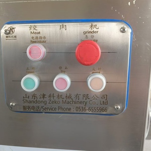 เครื่องบดเนื้อไฟฟ้าสแตนเลสสตีลขนาดใหญ่ กำลังสูง 3000 วัตต์ 5 แรงม้า สำหรับ<span class=keywords><strong>ปลาหมึก</strong></span>และเนื้อแช่แข็ง ผลิตในมาเลเซีย - Product Image 6