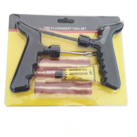 Kit de réparation de pneus crevés pour camion, 8 pièces, robuste, sans chambre à air, avec pistolet de réparation
