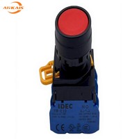 Relay Daya Inventory RU2S-D-D12 10A 12VDC Dari IDEC General Purpose Plug-In DPDT Saklar Baru untuk Saklar-Saklar