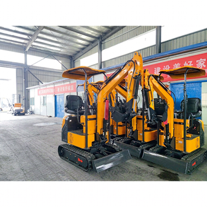 Mini-excavatrice sur chenilles Xinsda Machinery, jaune, haute puissance de creusement, vente directe d'usine - Product Image 1
