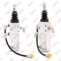 Vanne de décharge à commande électrique FLYBY VIT 3/2 voies type HYVA XQF23 pour camion benne lourd
