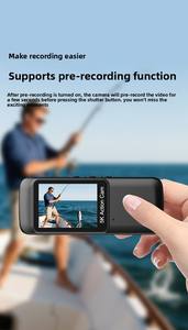 Caméra d'action WiFi 4K 120fps 2026, étanche, <span class=keywords><strong>sous</strong></span>-marine, avec télécommande, double écran et stabilisation six axes par <span class=keywords><strong>gyroscope</strong></span> - Product Image 4