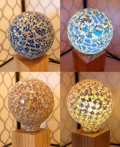 Bombilla de Lámpara de Mosaico Turca G125, Estilo Barroco Romántico, Luces Nocturnas LED de 4W, Iluminación Festiva Única - Product Image 3