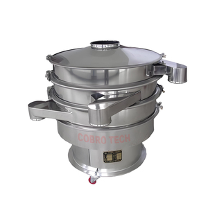 Tamiz Vibratorio Rotatorio Personalizado de Doble Mesa para Harina y Leche en Polvo, Motor Vertical de Acero Inoxidable COBRO PL-1000 de Alta Gama - Product Image 2