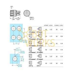 Schneider Electric ZB5AD29C0 - Neuf - Product Image 1