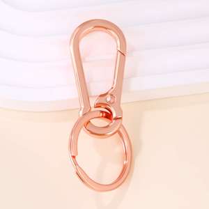 Llavero de Aleación Metálica con Mosquetón Simple, Forma Ovalada, Moderno y Elegante, Regalo Promocional - Product Image 1