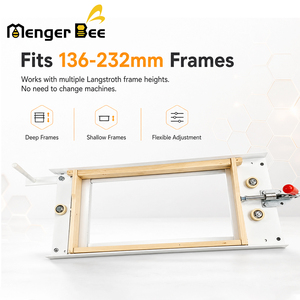 Multi-Size Langstroth <b>Frame</b> Wiring Machine 136-232mm Beehive <b>Frame</b> Wire Fixing Equipment - Product Image 6