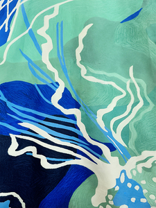 Áo thun nữ tay dài dáng rộng phong cách Polynesia, áo thun nữ in họa tiết sang trọng, áo kiểu nữ thời trang - Product Image 2